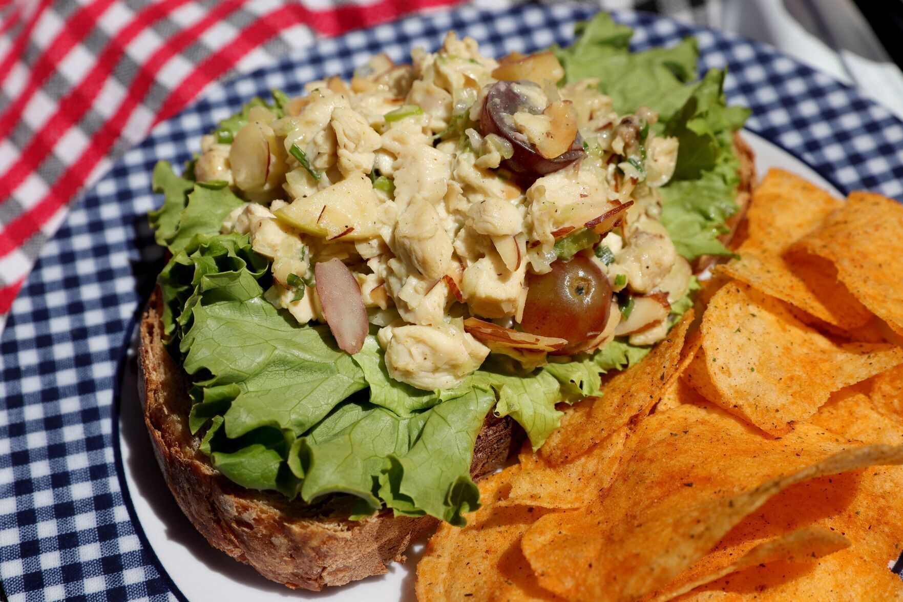 Curried Chicken Salad, Wednesday, May 12, 2021.